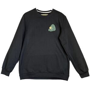 BTS Bangtan Boys Long Sweatshirt Womens 1X Black In The Soop Boy Band Korea READ